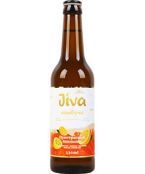 КОМБУЧА Пристрасний Апельсин 0,33 мл