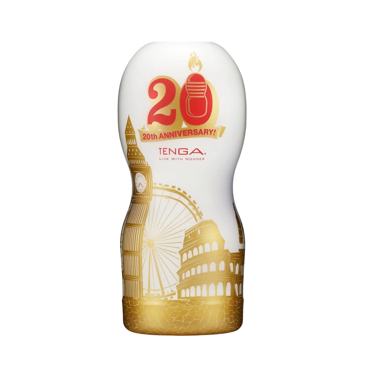Мастурбатор Tenga Premium TENGA 20th Anniversary Cup, потужний вакуум, лімітована серія