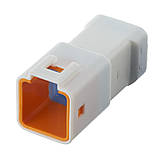 Електричний з'єднувач, 8-контактний, Повтор. Поворотів, обігрів Дзеркал, Білий, Пластик,, фото 2