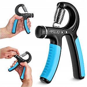 Еспандер кистьовий 4FIZJO 10-40 кг з регульованим навантаженням Black/Blue (P-5907739313331)