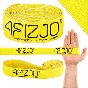 Еспандер-петля 4FIZJO Flex Power Band із тканини 27-35 кг Yellow (P-5907739313126)