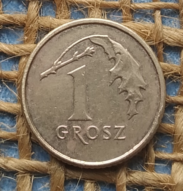 1 грош 2013 року. Польща, фото 1