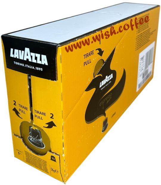 Ящик кави в капсулах Nespresso Lavazza Espresso Maestro Lung100% Arabica Aluminium (10 упаковок по 10 капсул), фото 1