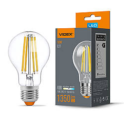 LED лампа VIDEX Filament A60F 10W E27 4100K