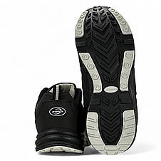 Чоловічі осінні шкіряні кросівки Bona чорні демісезонні 967D, фото 3