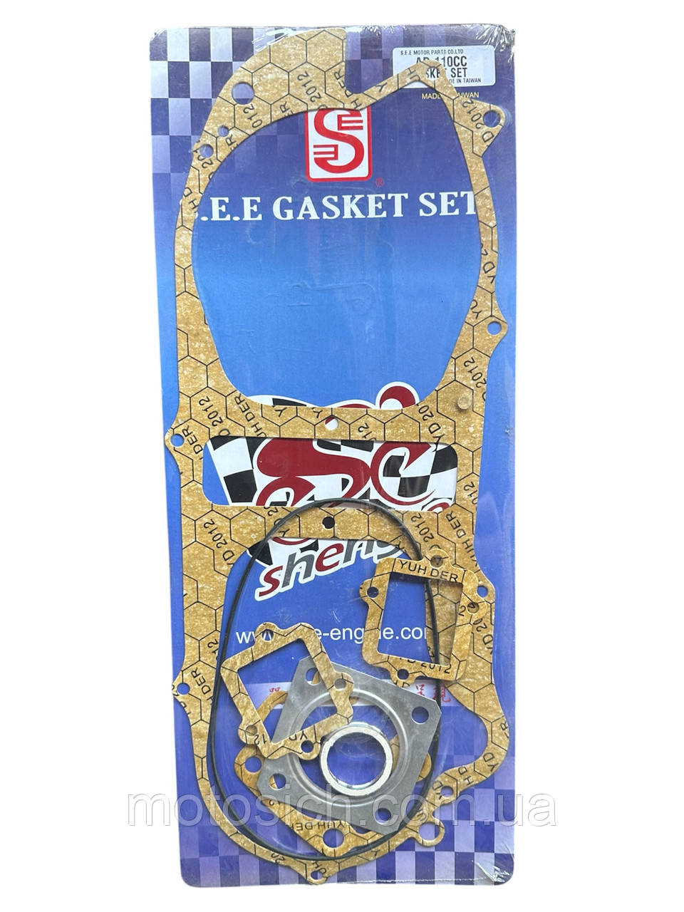 Прокладки двигуна Suzuki Address 110cc (комплект) SEE, фото 1