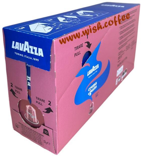 Ящик Кави в Капсулах Nespresso Lavazza Crema e Gusto DOLCE Aluminium (10 упаковок по 10 капсул), фото 1