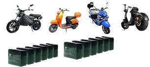 Акумулятори для електроскутера, тягові