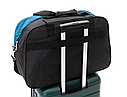 Дорожня сумка 62×24×41 см, ручна поклажа в літак, спортивна, з плечовим ременем/ Бірюзова, фото 8