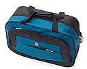 Дорожня сумка 62×24×41 см, ручна поклажа в літак, спортивна, з плечовим ременем/ Бірюзова, фото 4