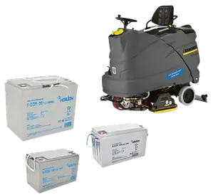 Акумулятори для мийних прибиральних, підлогомийних машин ТРЦ, тягові 