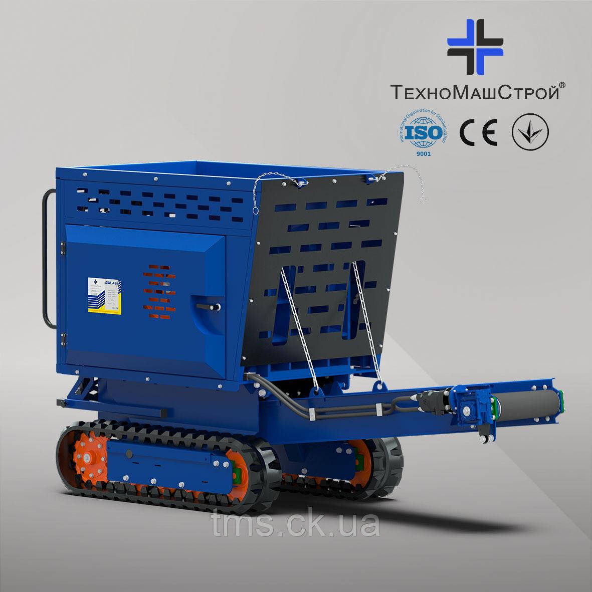 Мобільна щокова дробарка ДЩГ-450(Tracked Jaw Crusher 450), фото 1