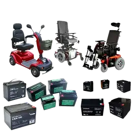 Акумулятори для інвалідних колясок, крісел, електровізків з мотором