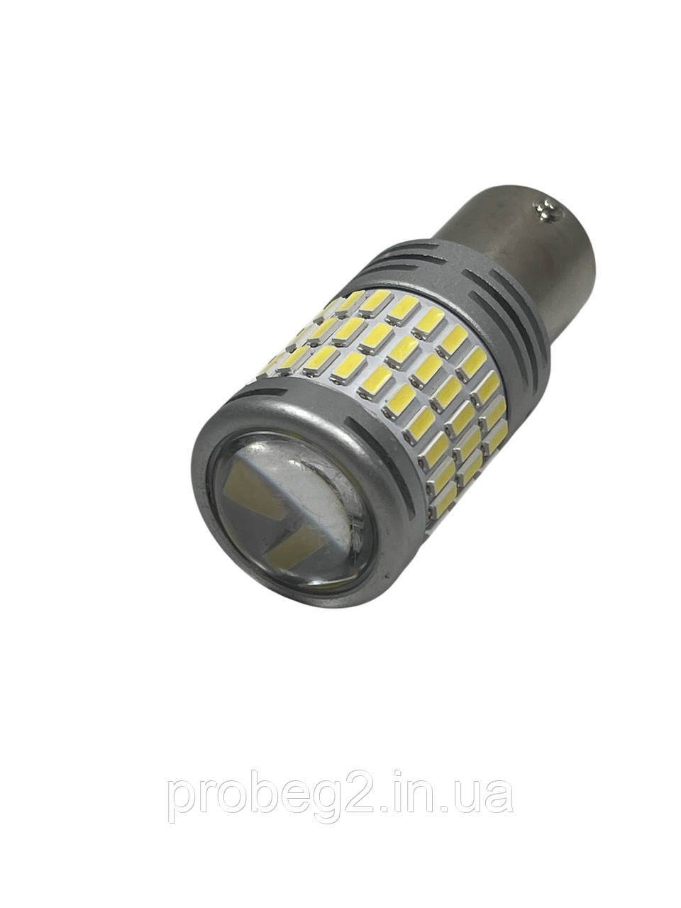 Світлодіодна лампа GS 1156-4014-84SMD (аналог P21W) 10-30V, біла 5000K, фото 1