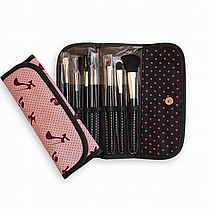 Набір пензликів для макіяжу в чохлі, 7 шт., фото 4