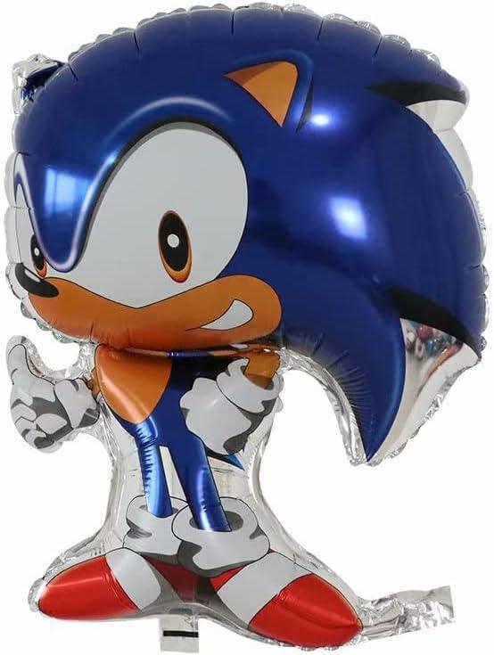 Фольгована фігурна куля "Сонiк". Розмiр: 73см*42см.
