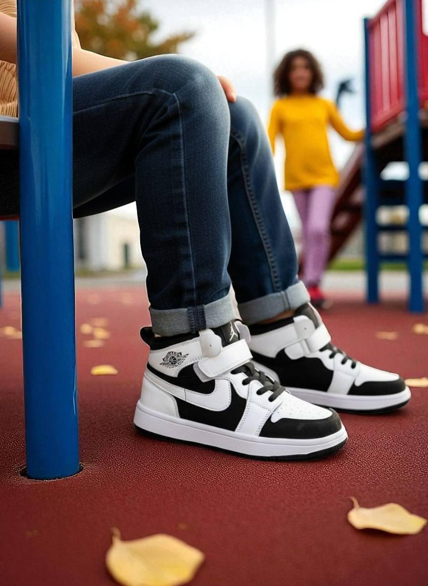 Дитяче демосизонне взуття для хлопчика черевики спортивні хайтопи утеплені на липучці РОЗМІР: 34,37, фото 1