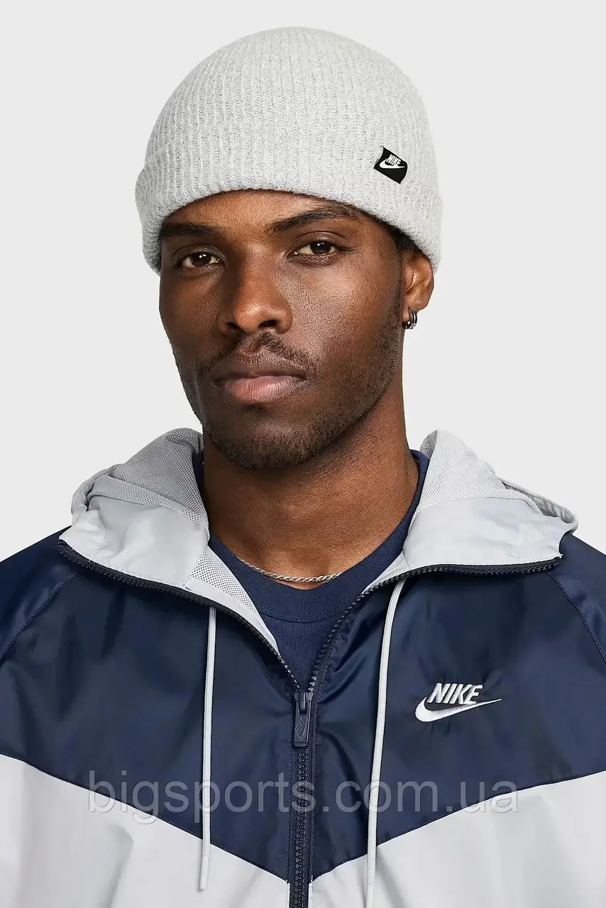 Шапка Nike TERRA FUTURA365 SHORT-CUFF BEANIE світло-сіра (арт. HF0176-063)