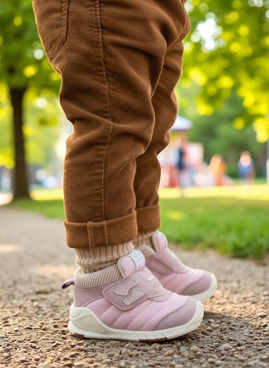 Дитяче демосизонне взуття для дівчаток, черевики, спортивні хайтопи утеплені на липучці. РАЗМЕР: 22-24, фото 1