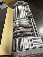 Залишок 80*85 см (1 шт) Доріжка на підлогу Лабіринт, безворсова, на повстяній основі, для коридору, кухні