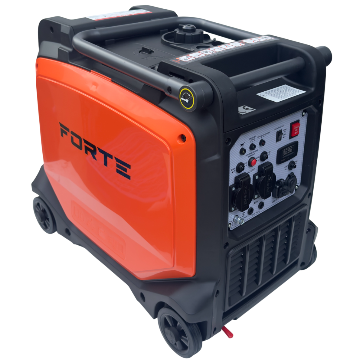Генератор інверторний бензиновий FG6500iE Forte (5кВт), фото 1
