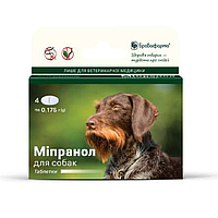 Міпранол для собак 4 таблетки х 0,175 г