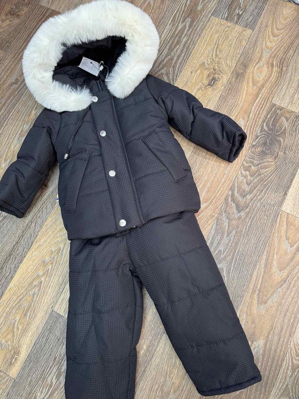 Комбінезони дитячі зимові комбінезони гуртом для хлопчика Однотонний.