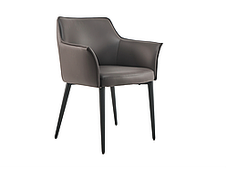 Стілець M-90 сірий + чорний