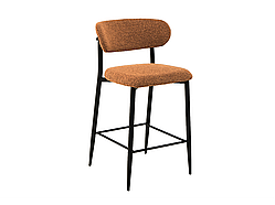 Напівбарний стілець B-160 гірчичний + чорний