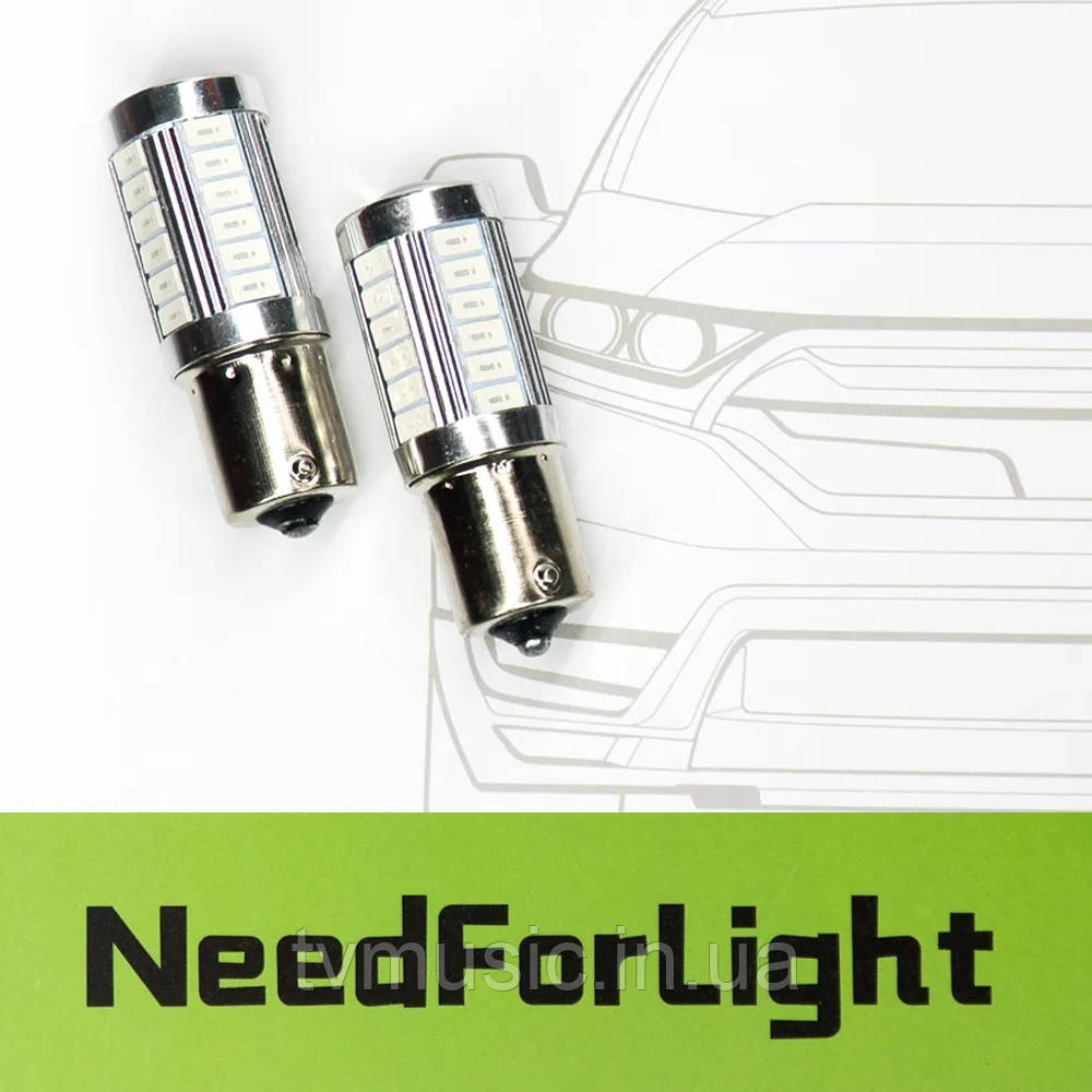 Автомобільні LED лампи NFL Flame 1156 Red (2 шт.), фото 1