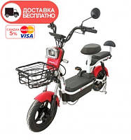 Велосипед с электромотором SPARK CITY 14" 48V/500W/20Ah Красный