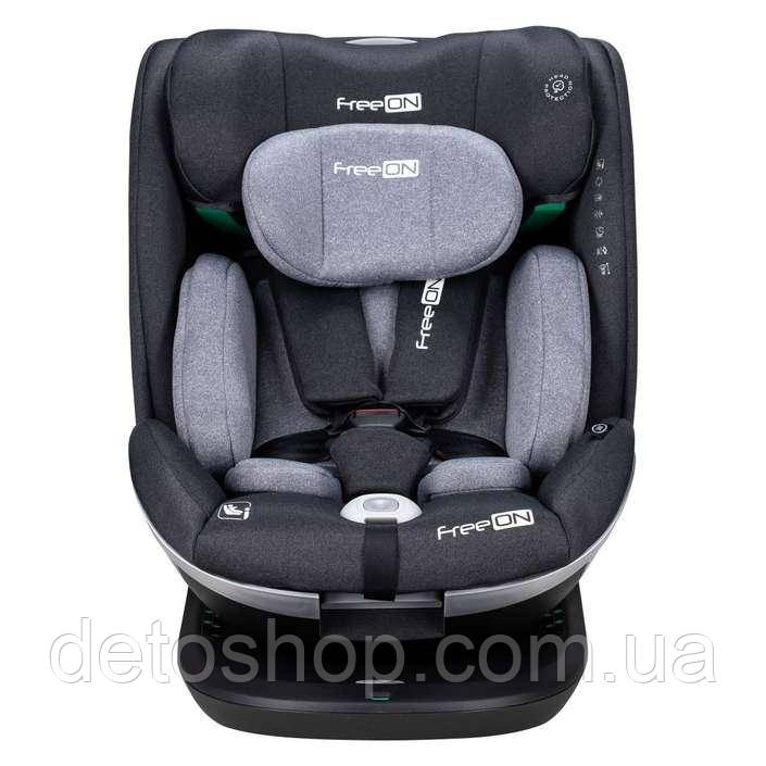 Автокрісло FreeON Opal, i-size 40-150 см, dark grey