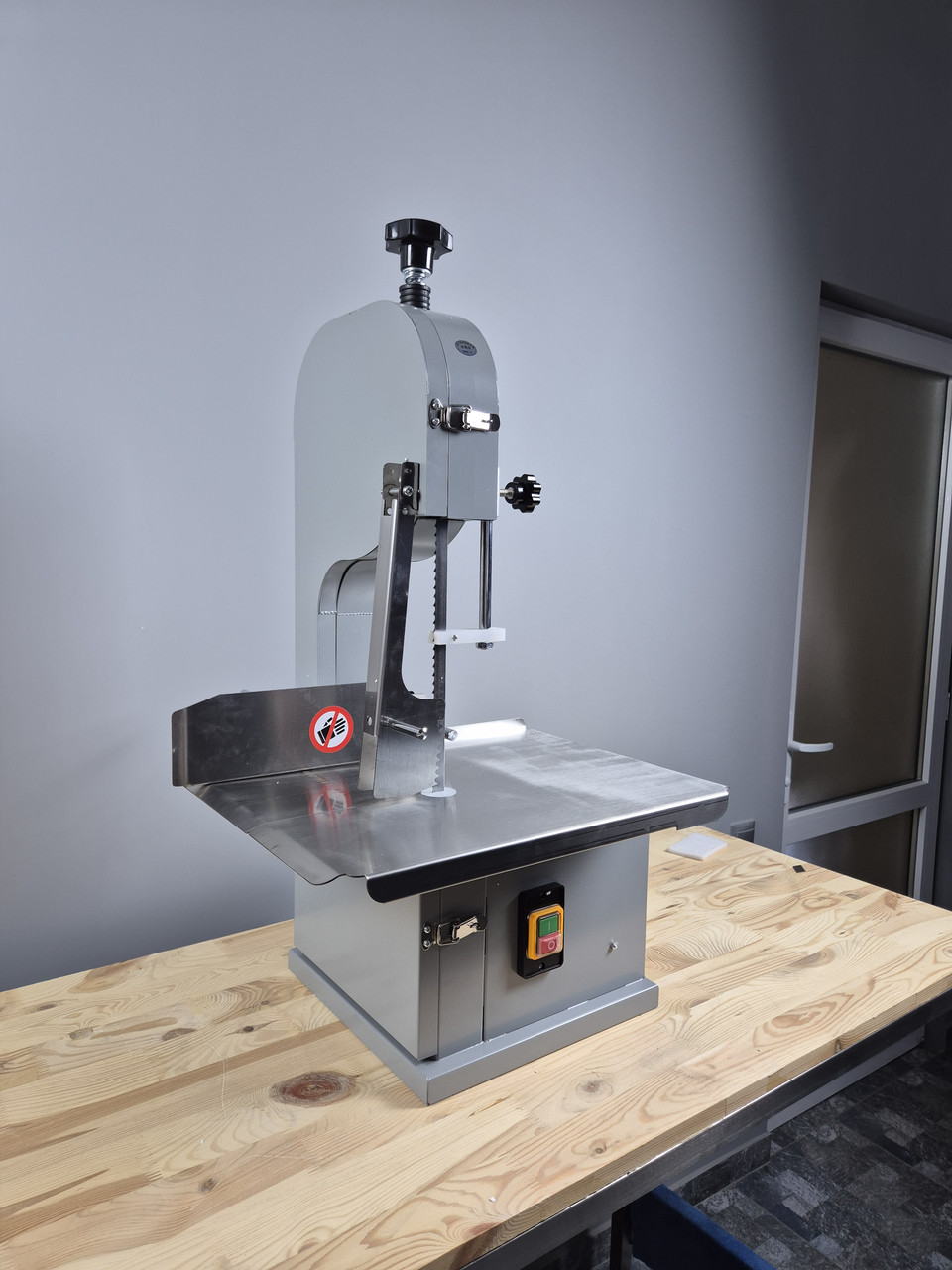 Пила стрічкова для м'яса VEKTOR J250 корпус молоткове фарбування, фото 1