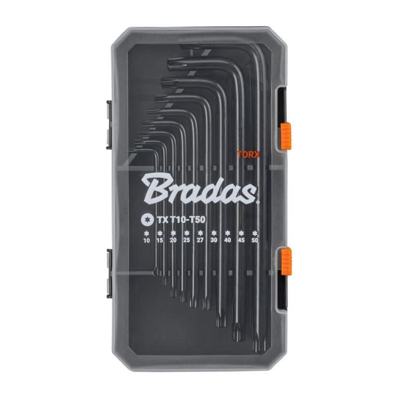 Набір шестигранних ключів HEX 1,5 - 10 мм, 9 шт., довгі, DIY-HKH11-LO/BOX