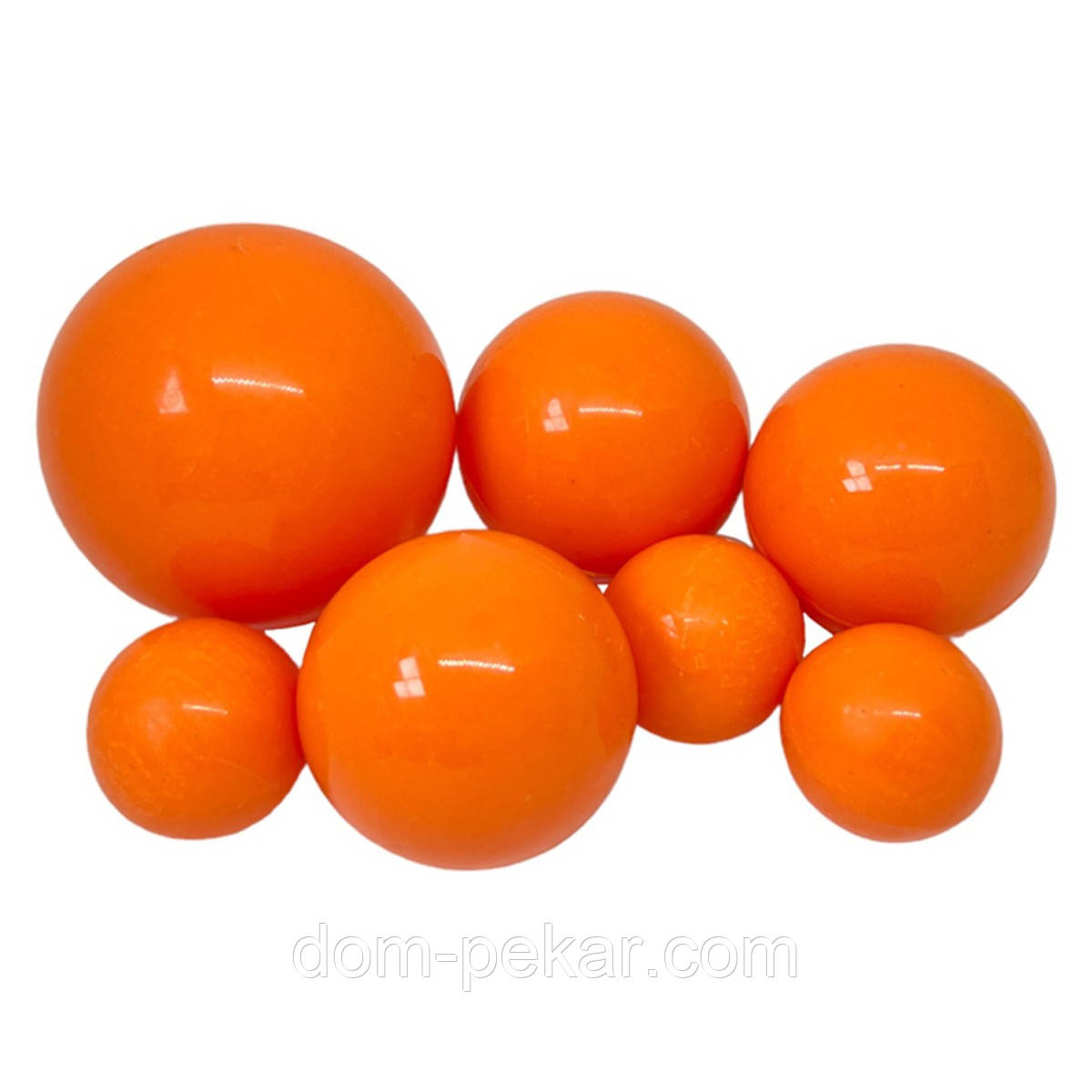 Сфери Оранж декор кондитерський 7 шт СЛАДО