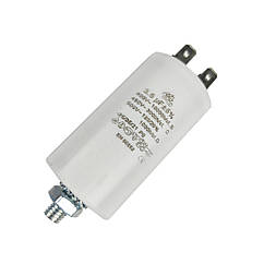 Конденсатор 3.5 мкФ 450V з болтом М8 (зворотний бік)