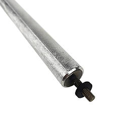 Магнієвий анод М6 (ІТАЛІЯ), 21х300 мм, ніжка L-22 мм з упором для прокладки