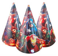 Ковпачки дитячі "Героi Марвел". Розмір: 16см.