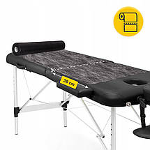 Простирадло одноразове 4FIZJO 50 м x 60 см у рулоні 18 г/м2 Black (P-5905973406826), фото 5