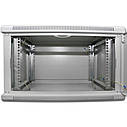 Шафа серверна SteelNet 9U 600 x 450 для мережевого обладнання (перфорація, сірий), фото 3