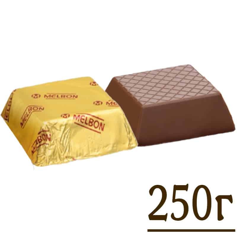 Цукерки Melbon (240) Молочний шоколад з мигдальним праліне 250 г