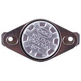 Термостат KSD301 80°C 10A 250V (універсальний) для бойлера (нормально замкнутий), фото 2