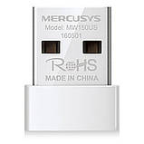 Мережева карта Wi-Fi Mercusys MW150US до 150Mbps USB IEEE, фото 4