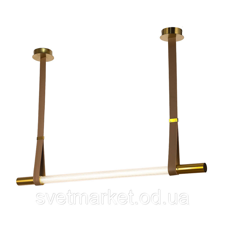 Декоративна люстра підвісна 807B01 (1200) AB+LBN, фото 1