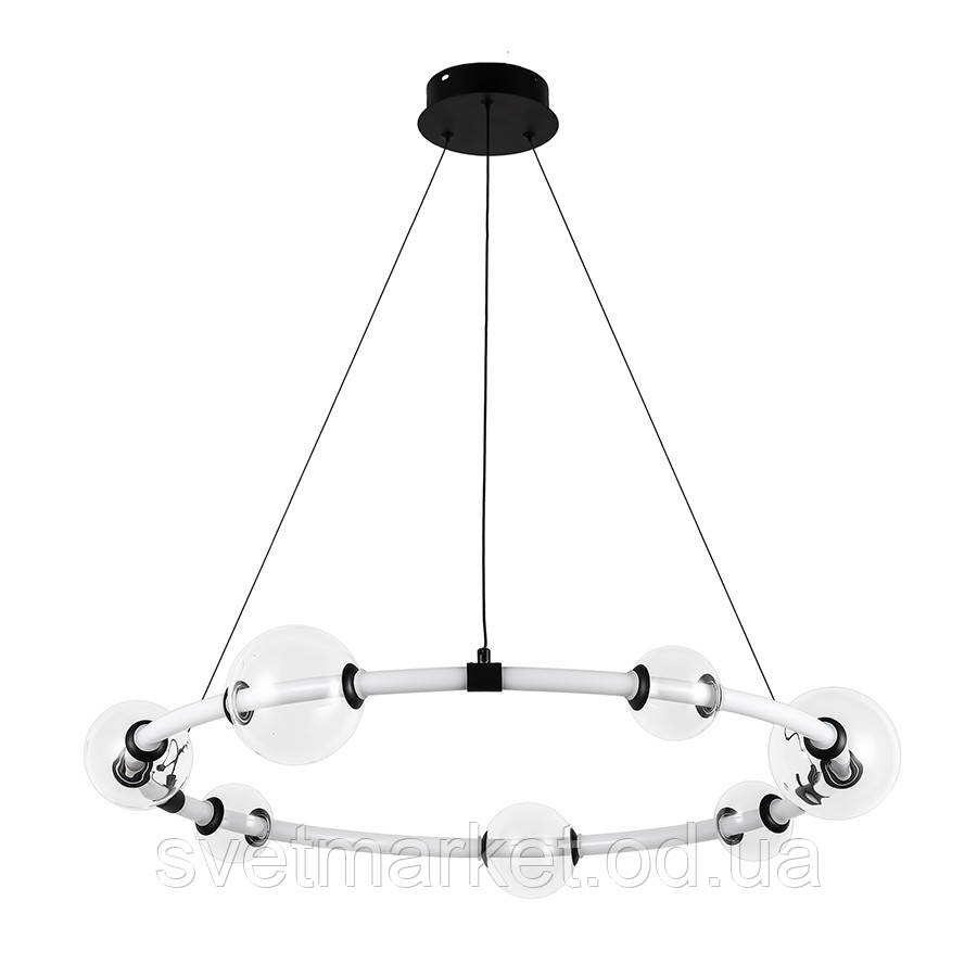 Чорна дизайнерська підвісна люстра 7812021 (750) BK, фото 1