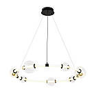 Чорна дизайнерська підвісна люстра 7812021 (750) BK, фото 2