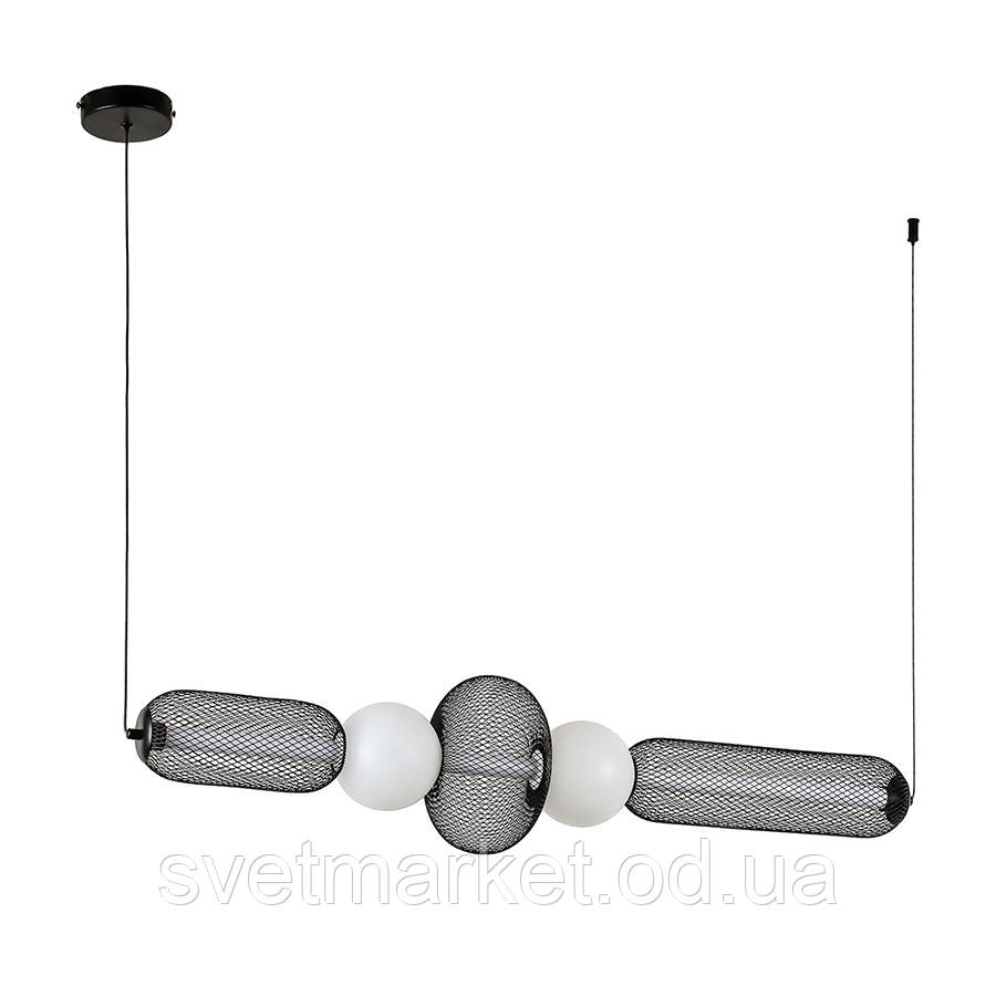 Декоративний підвісний світлодіодний світильник 7812028 BK, фото 1
