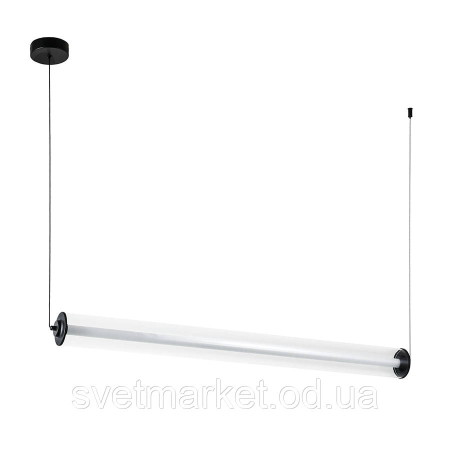 Підвісна сучасна світлодіодна люстра 7813110 (1000) BK, фото 1