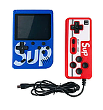 Портативна приставка консоль з джойстиком Sup Game Box Blue, фото 5