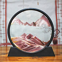 3D настільна картина декор з сипучим піском Quicksand Brown